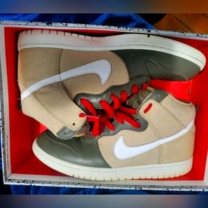 Jersey gold and iguana Nike dunks